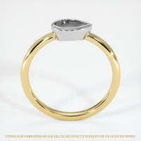 18K White & Yellow Vedic Ring Setting Image