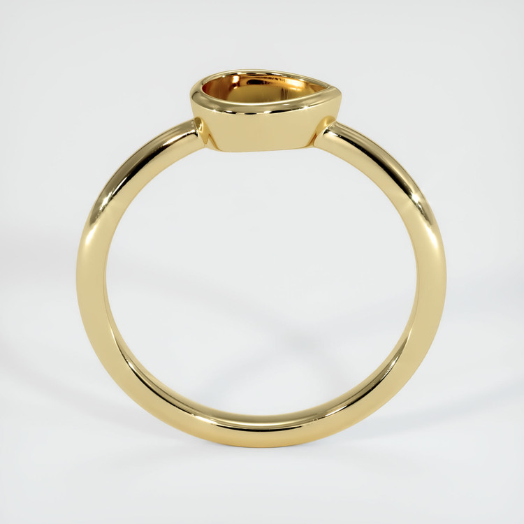 14K Yellow Gold Vedic Ring Setting