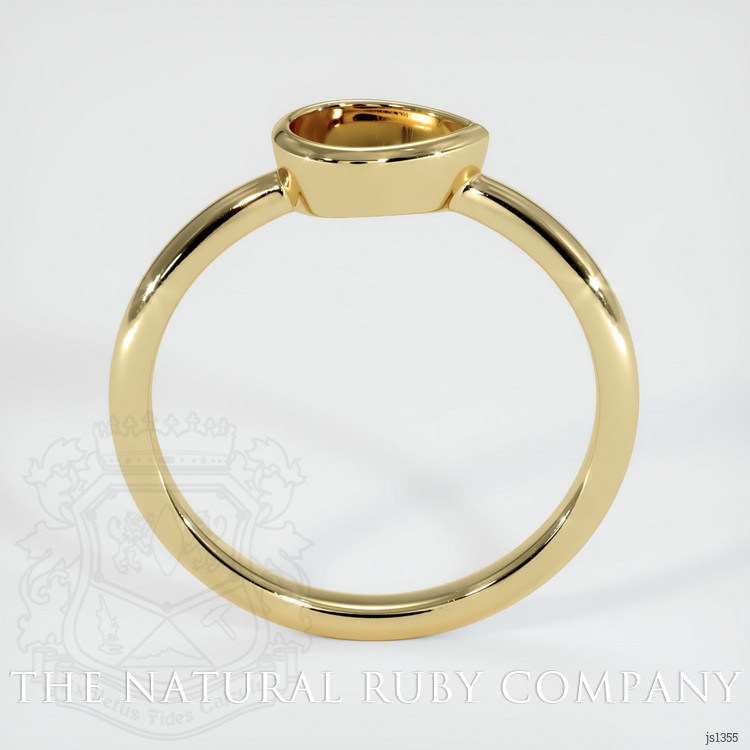14K Yellow Gold Vedic Ring Setting