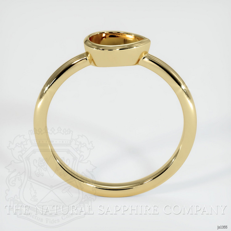 14K Yellow Gold Vedic Ring Setting
