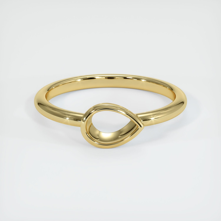 18K Yellow Gold Vedic Ring Setting