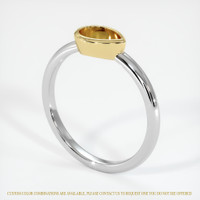 14K Yellow & White Vedic Ring Setting Video