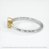 14K Yellow & White Vedic Ring Setting Image