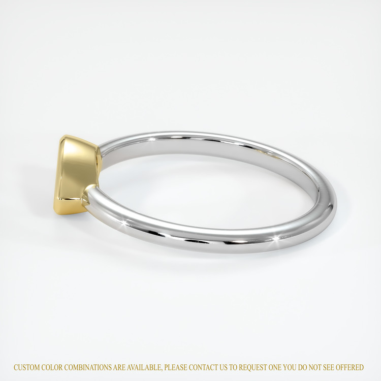 14K Yellow & White Vedic Ring Setting