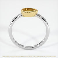 14K Yellow & White Vedic Ring Setting Image