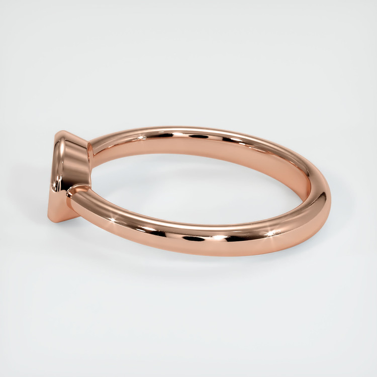 14K Rose Gold Men's Ring Setting