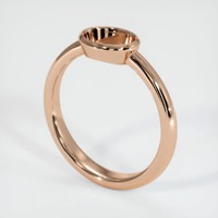 18K Rose Gold Men's Ring Setting Video