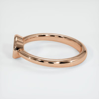 18K Rose Gold Men's Ring Setting Image