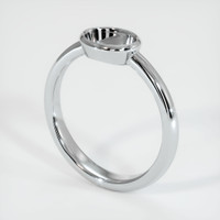 10K White Gold Men's Ring Setting Video