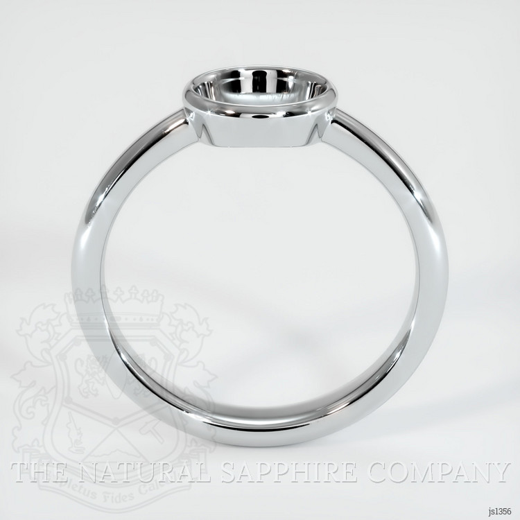 10K White Gold Men's Ring Setting