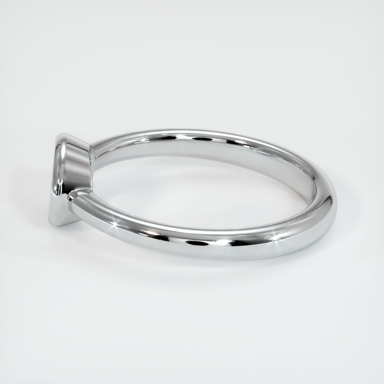 14K White Gold Men's Ring Setting