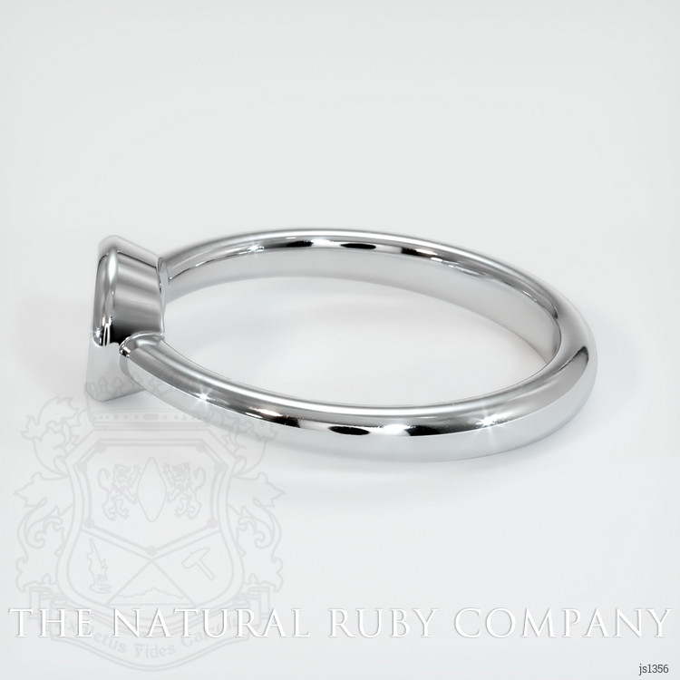 14K White Gold Men's Ring Setting