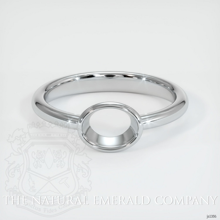 18K White Gold Men's Ring Setting