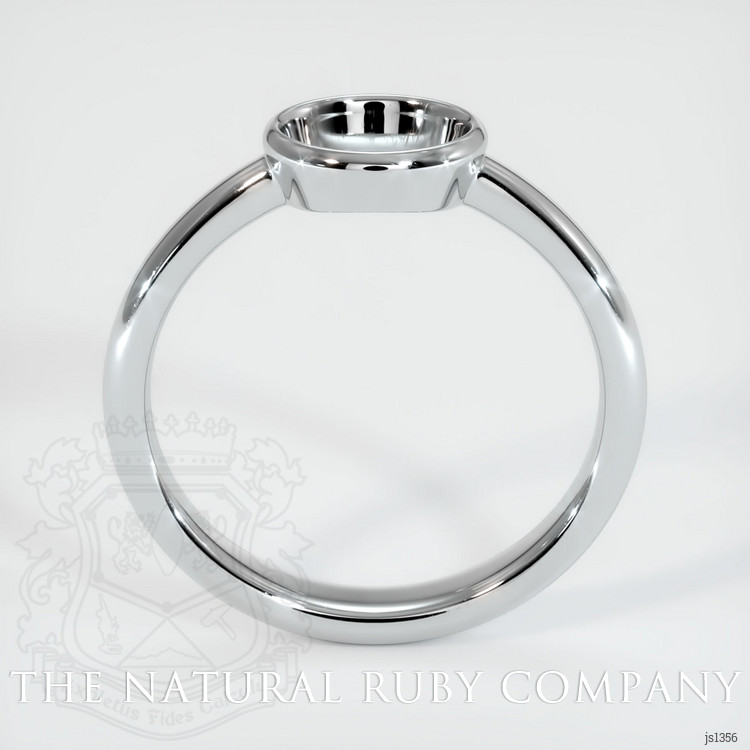18K White Gold Men's Ring Setting