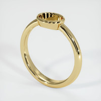 10K Yellow Gold Men's Ring Setting Video