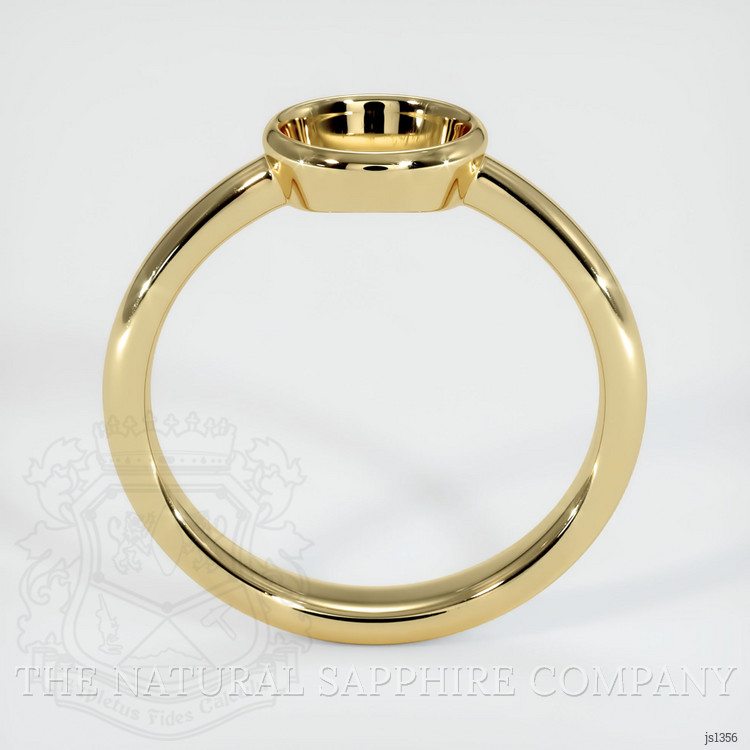 10K Yellow Gold Men's Ring Setting