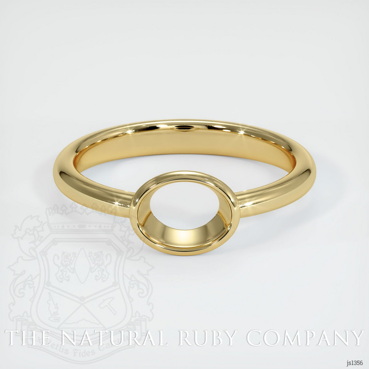 14K Yellow Gold Men's Ring Setting