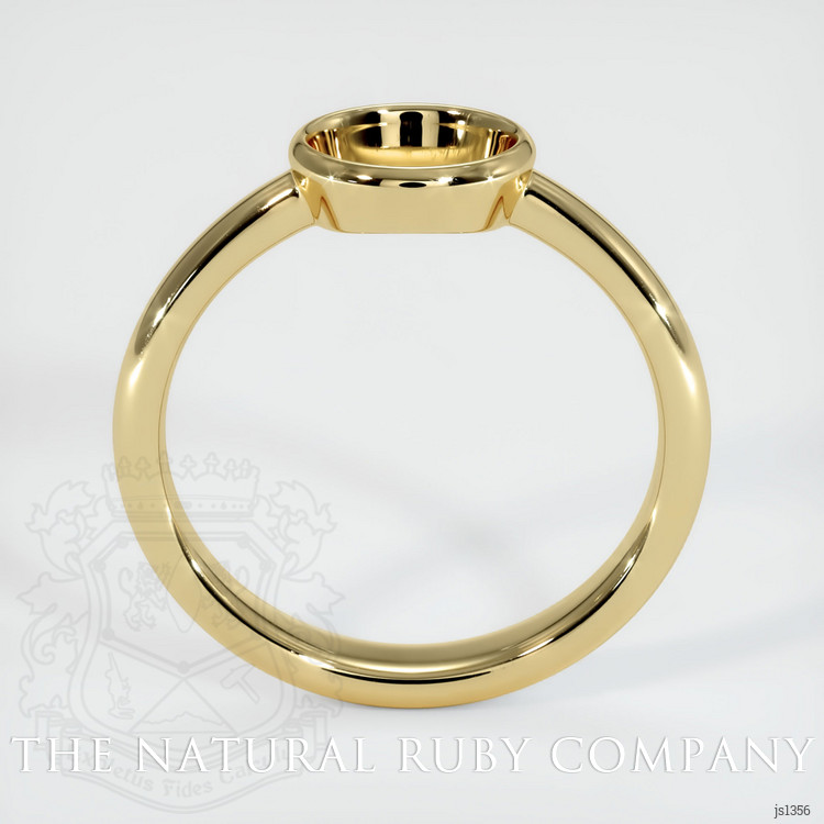 14K Yellow Gold Men's Ring Setting