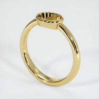 18K Yellow Gold Men's Ring Setting Video