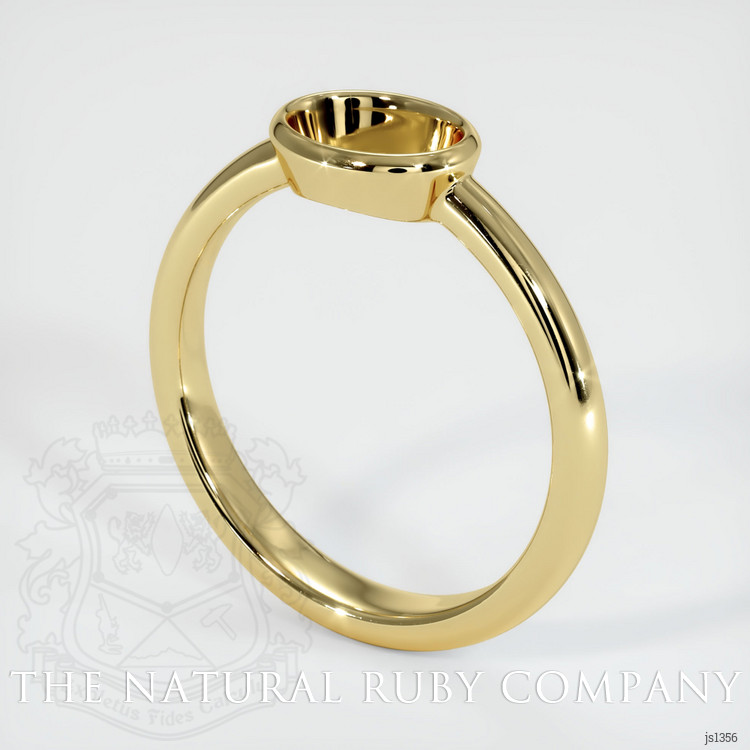 18K Yellow Gold Men's Ring Setting