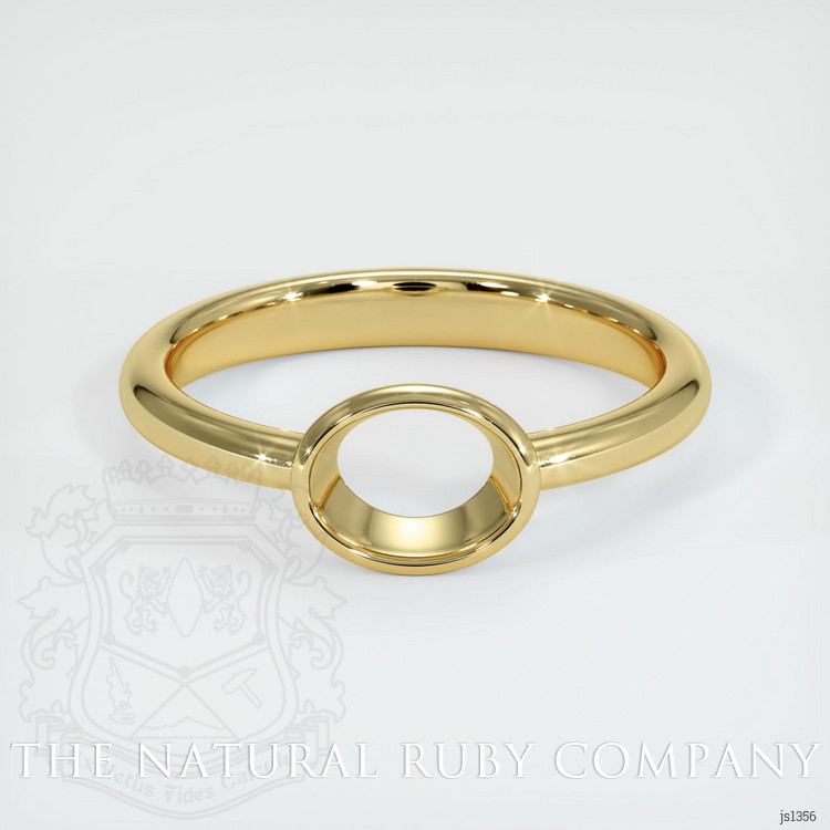 18K Yellow Gold Men's Ring Setting