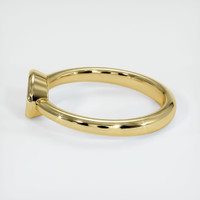 18K Yellow Gold Men's Ring Setting Image
