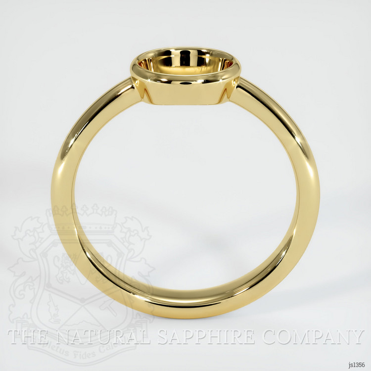 18K Yellow Gold Men's Ring Setting