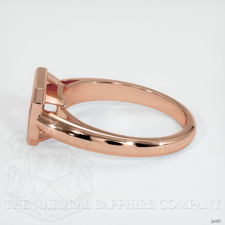 14K Rose Gold Men's Ring Setting