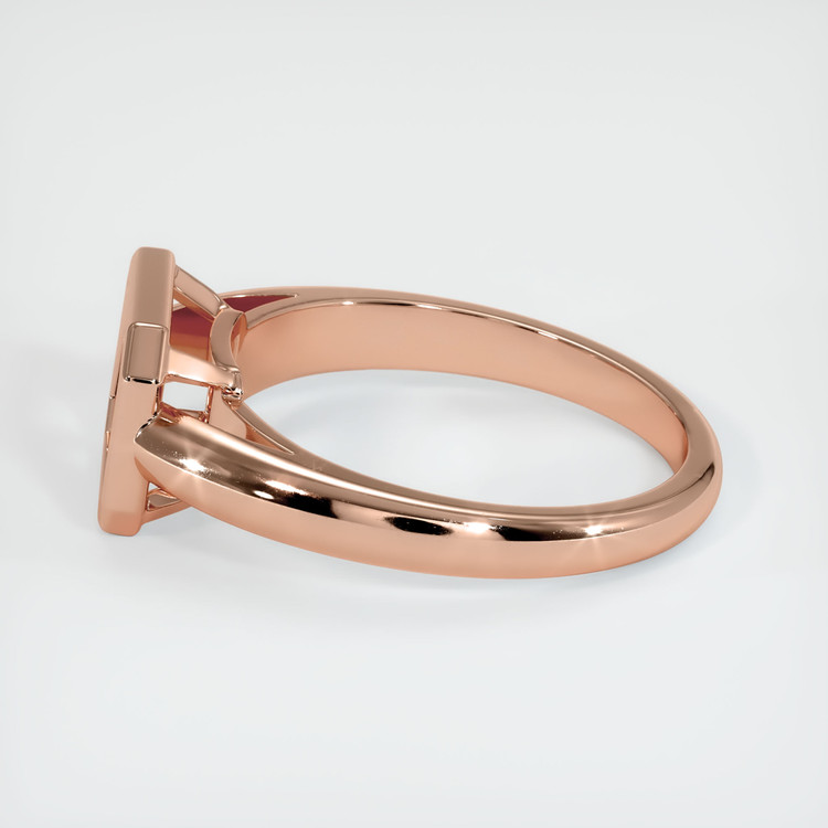 14K Rose Gold Men's Ring Setting