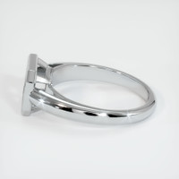 10K White Gold Men's Ring Setting Image