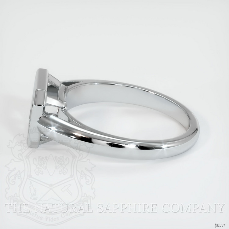 10K White Gold Men's Ring Setting