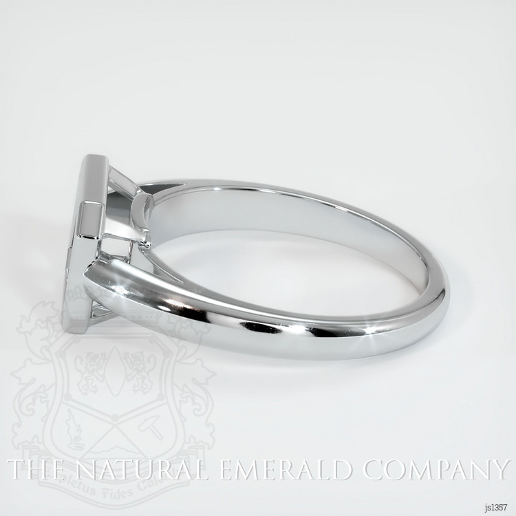 18K White Gold Men's Ring Setting