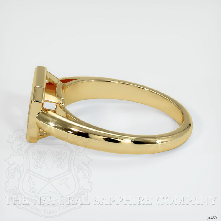 10K Yellow Gold Men's Ring Setting