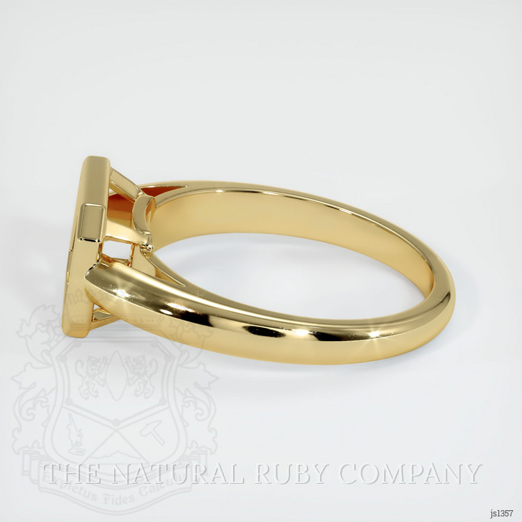 10K Yellow Gold Men's Ring Setting