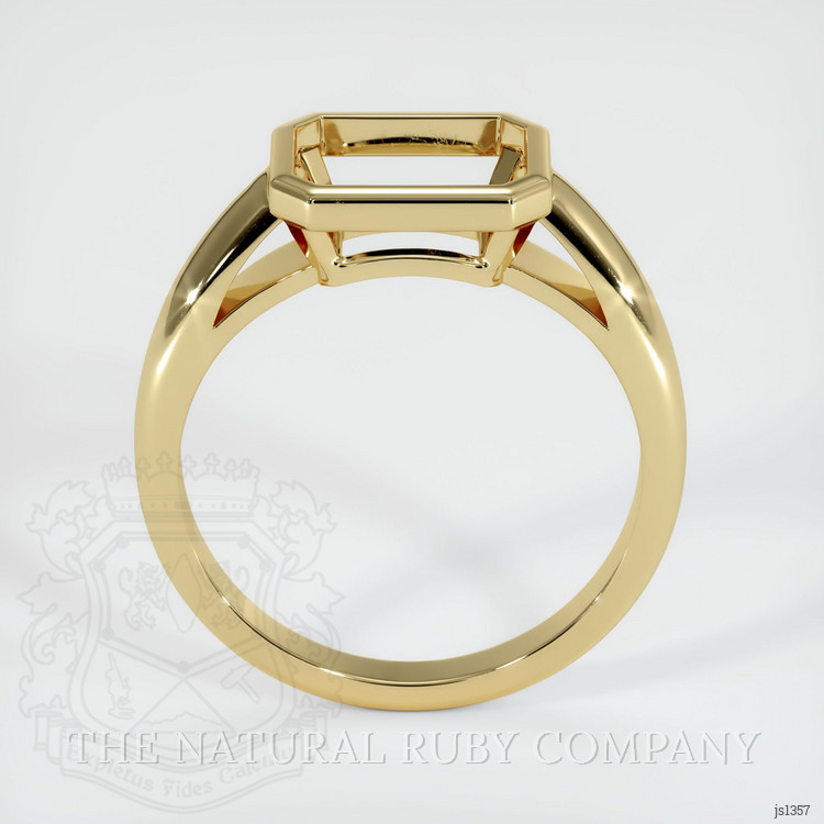 10K Yellow Gold Men's Ring Setting