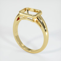 18K Yellow Gold Men's Ring Setting Video