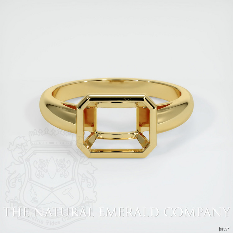 18K Yellow Gold Men's Ring Setting
