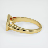 18K Yellow Gold Men's Ring Setting Image