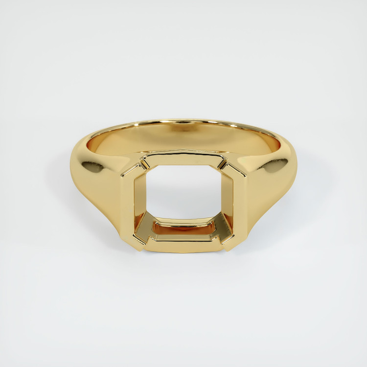 10K Yellow Gold Men's Ring Setting