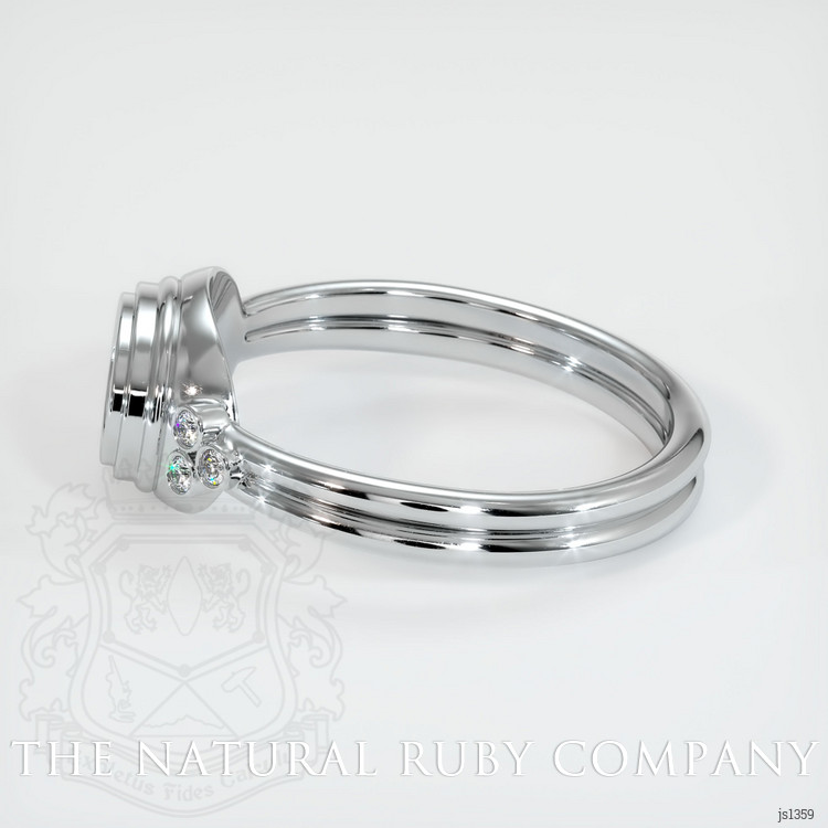 Platinum 950 Antique Style Ring Setting