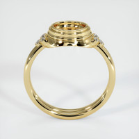 14K Yellow Gold Antique Style Ring Setting Image