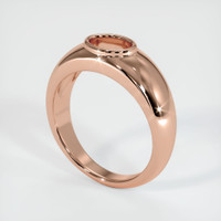 14K Rose Gold Men's Ring Setting Video