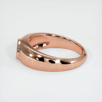 14K Rose Gold Men's Ring Setting Image