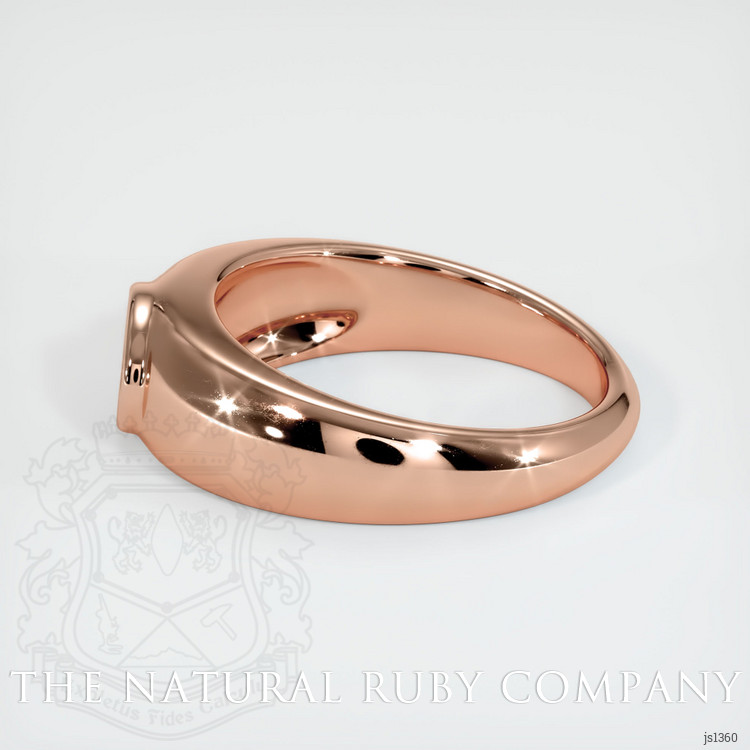 14K Rose Gold Men's Ring Setting