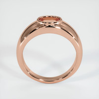 14K Rose Gold Men's Ring Setting Image