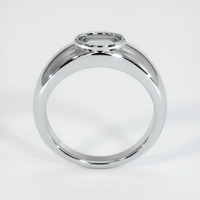 10K White Gold Men's Ring Setting Image