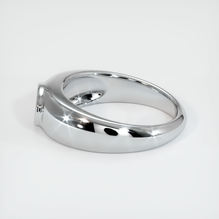 18K White Gold Men's Ring Setting