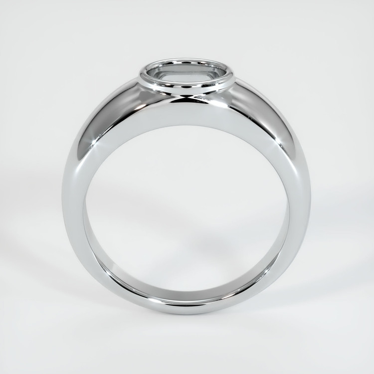 18K White Gold Men's Ring Setting