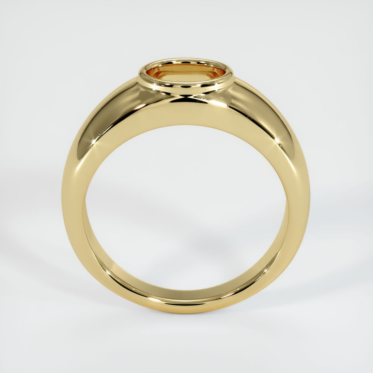 10K Yellow Gold Men's Ring Setting