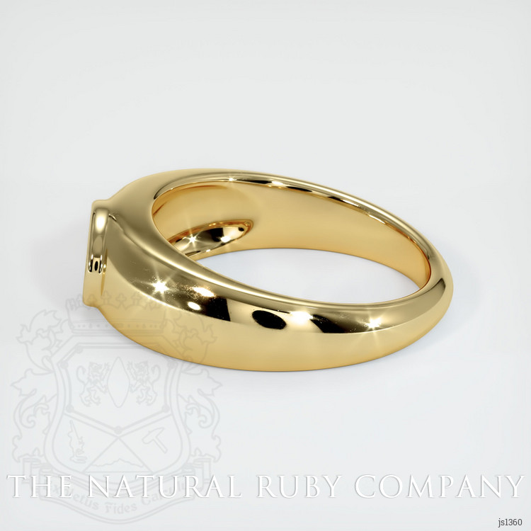 14K Yellow Gold Men's Ring Setting